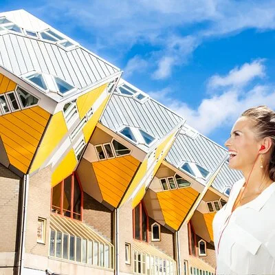 Rotterdam: City Walk Audio Guide in 7 Languages on your Phone